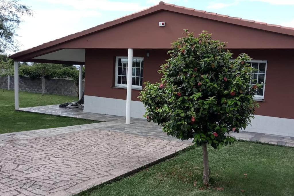 庞特维德拉Casa En Playa Mexilloeira别墅 外观 照片